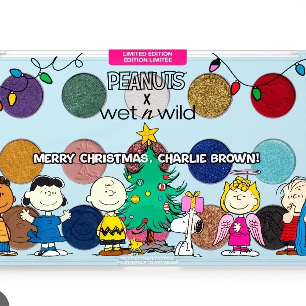 Wet-N-Wild X Peanuts Merry Christmas Charlie Brown Eyeshadow Palette‎